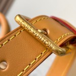 Louis Vuitton Keepall Bandoulière 25 M14455 Rattan Bag Premium MB Chip