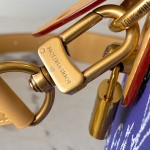 Louis Vuitton Speedy P9 Bandouliere 25 Handbag M11562 Windy Purple & M11561 Lake Blue with A-grade Full Steel Hardware (9.84 x 5.91 x 5.91 inches)