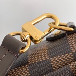 Louis Vuitton Croisette Damier Azur canvas handbag with leather tassel