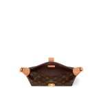 Louis Vuitton Pochette Voyage Souple M26015 in Monogram Canvas with Boro Patchwork