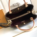 Louis Vuitton Montaigne BB Monogram canvas handbag with shoulder strap