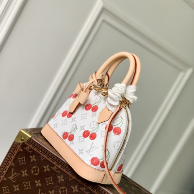 Louis Vuitton - Alma BB Bag M14234 Cherry Monogram Murakami Reissue Collection