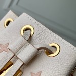Louis Vuitton Nano Noé M13656 Dual Tone Monogram Empreinte Leather Backpack Replica
