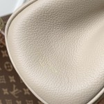 Louis Vuitton Anytime Flap Bag M14973 Beige / M14604 Black Monogram Empreinte Leather