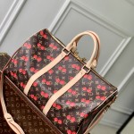 Louis Vuitton x Murakami Keepall Bandoulière 45 M13764 Cherry Monogram