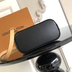 Louis Vuitton Nano Alma Handbag in Monogram Canvas with Leather Trim