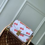 Louis Vuitton x Murakami Pochette Métis East West M14231 Cherry Monogram