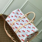 Louis Vuitton x Murakami Keepall Bandoulière 45 M13764 Cherry Monogram