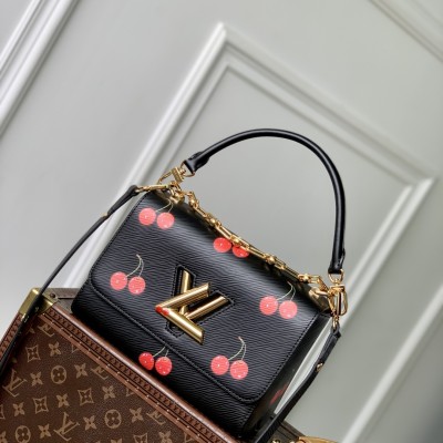 Louis Vuitton - Murakami Twist Medium Handbag M14094 Cherry Epi Leather