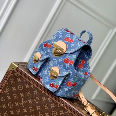 Louis Vuitton - Murakami Venice Backpack M13679 Cherry Replica