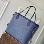 Louis Vuitton Neverfull MM M14856 Blue Epi Wave Leather Replica Handbag