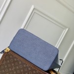 Louis Vuitton Neverfull MM M14856 Blue Epi Wave Leather Replica Handbag
