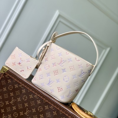Louis Vuitton - All In BB Handbag M25673 Dream Collection Monogram Embossed Gradient Leather
