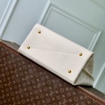 Louis Vuitton Carmel Handbag M25894 Dreamy Collection Mahina Leather