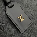 Louis Vuitton City Avenue PM Tote Bag M25577 Black and M15231 Beige Replica