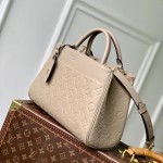 Louis Vuitton City Avenue PM Tote Bag M25577 Black and M15231 Beige Replica