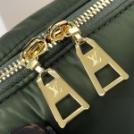 Louis Vuitton Speedy Bandoulière 25 Silver Econyl embroidered tote bag