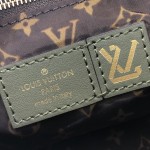 Louis Vuitton Speedy Bandoulière 25 Silver Econyl embroidered tote bag