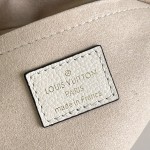 Louis Vuitton M46091 Bagatelle Bag Off-White Embossed Monogram Empreinte