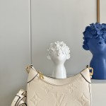 Louis Vuitton M46091 Bagatelle Bag Off-White Embossed Monogram Empreinte