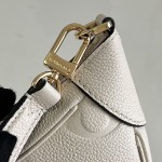 Louis Vuitton M46091 Bagatelle Bag Off-White Embossed Monogram Empreinte