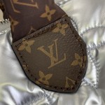Louis Vuitton Speedy Bandoulière 25 Silver Econyl embroidered tote bag