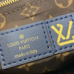 Louis Vuitton Speedy Bandoulière 25 Silver Econyl embroidered tote bag