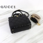 Gucci Embroidered Leather Shoulder Bag 728309 Original Leather