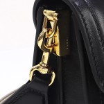 Gucci Embroidered Leather Handbag 736877 Original Leather