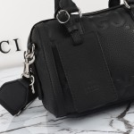 GUCCI 725292 Crushed GG Leather Handbag with Original Dust Bag