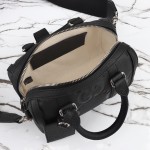 GUCCI 725292 Crushed GG Leather Handbag with Original Dust Bag