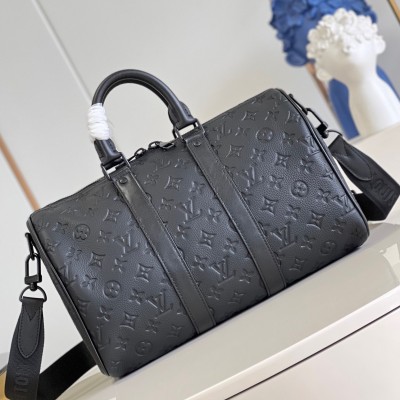 Louis Vuitton - Keepall 35 M22765 Monogram Shadow Leather Travel Bag