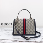 Gucci 651055 Brown Leather Handbag