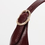 Gucci 782849 Patent Leather Shoulder Bag – Black, Burgundy, Light Green