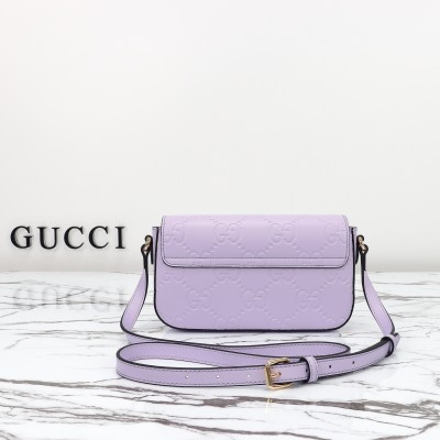Gucci - Mini Leather Shoulder Bag 772794 Celebrity Style Original Quality