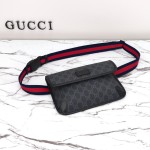 Gucci 598113 Gray Rubber Crossbody Bag Replica