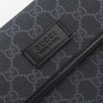 Gucci 598113 Gray Rubber Crossbody Bag Replica