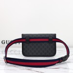 Gucci 598113 Gray Rubber Crossbody Bag Replica