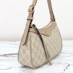 Gucci GG Canvas Shoulder Bag 735145 Beige Brown