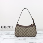 Gucci GG Canvas Shoulder Bag 735145 Beige Brown