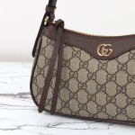 Gucci GG Canvas Shoulder Bag 735145 Beige Brown