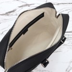 Gucci 792264 Black Embossed Large G Leather Tote Bag