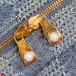 Louis Vuitton Keepall Bandoulière 50 Damier Denim 3D Travel Bag M40739 Replica