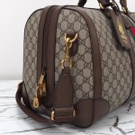 Gucci 724642 Light Brown Leather Handbag