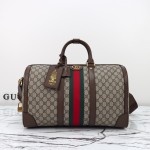 Gucci 724642 Light Brown Leather Handbag