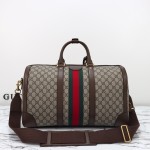Gucci 724642 Light Brown Leather Handbag