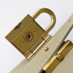 Louis Vuitton Low Key Hobo Bag in grained calfskin leather with adjustable shoulder strap