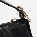 Gucci GG Black Canvas Leather Tote Bag 815217