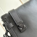 Louis Vuitton Side Trunk M24309 Medium Black Out Handbag Replica