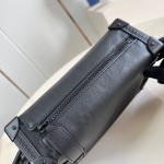 Louis Vuitton Side Trunk M24309 Medium Black Out Handbag Replica